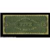 Image 2 : Fr. 2 $5 1861 Demand Note Very Good. A far better looking piece than the low technical grade suggest