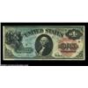 Image 1 : Fr. 18 $1 1869 Legal Tender Fine. A bit tight at the top and with a few small pinholes, but with con