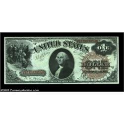 Fr. 30 $1 1880 Legal Tender Superb Gem New. A gorgeous, strictly original note with ideal centering.