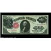 Image 1 : Fr. 36 $1 1917 Legal Tender Very Choice New. A bit tight at the bottom, but with excellent paper ori