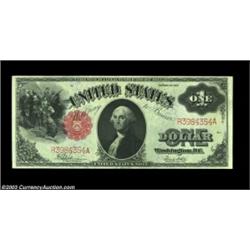 Fr. 39 $1 1917 Legal Tender Gem New. A broadly margined example, with good paper originality and str