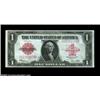 Image 1 : Fr. 40 $1 1923 Legal Tender Gem New. A note that approaches absolute perfection but for a single tin