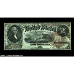 Fr. 51 $2 1880 Legal Tender Very Choice New. Deep original embossing, bright colors, and lots of eye