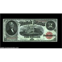 Fr. 57 $2 1917 Legal Tender Choice New. A crackling fresh original note that makes Gem in every resp