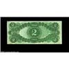Image 2 : Fr. 58 $2 1917 Legal Tender New. A couple of tiny corner bends and a small area of light discolorati
