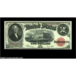 Fr. 60 $2 1917 Legal Tender Choice New. A bit tight across the bottom, but otherwise extremely nice.