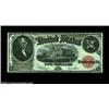 Image 1 : Fr. 60 1917 $2 Legal Tender Choice About New. The faintest of light vertical bends keeps this note f
