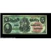 Image 1 : Fr. 64 $5 1869 Legal Tender Choice New. Really nice color and original paper surfaces, but the margi