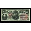 Image 1 : Fr. 69 $5 1878 Legal Tender Gem New. Fr. 69 is a number not often seen in this grade. The colors are