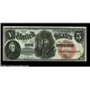 Image 1 : Fr. 73 $5 1880 Legal Tender Very Choice New. Gem but for the slightly tight bottom margin. The color