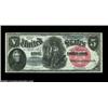 Image 1 : Fr. 74 $5 1880 Legal Tender Gem New. Absolutely perfect color along with cavernous deep, original em