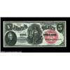 Image 1 : Fr. 74 $5 1880 Legal Tender Gem New. Consecutive to the note above, and its twin in every respect. I