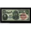 Image 1 : Fr. 74 $5 1880 $5 Legal Tender Choice New. The top margin comes just a tad tight for the Gem grade,.