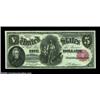 Image 1 : Fr. 80 $5 1880 Legal Tender Gem New. If the bottom margin had the breadth of the top on this "A" pos