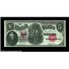 Image 1 : Fr. 88 $5 1907 Legal Tender Superb Gem New. A simply flawless example of this popular Pioneer note..