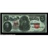Image 1 : Fr. 88 $5 1907 Legal Tender Choice About New. A lovely note, with good paper originality and excelle