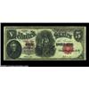 Image 1 : Fr. 89 $5 1907 Legal Tender Star Very Fine. This new-to-the-census piece brings the count to five fo