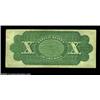 Image 2 : Fr. 95b $10 1863 Legal Tender Extremely Fine-About New. This lightly circulated Greenback Ten is a l