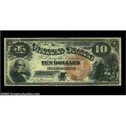 Fr. 103 $100 1880 Legal Tender Very Fine. Only about 75 examples of this number are known. This one.