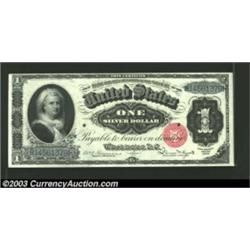 Fr. 216 $1 1886 Silver Certificate Very Choice New. Super flashy color on snow white paper along wit