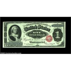 Fr. 216 $1 1886 Silver Certificate Choice New. If the top margin were not too close at its right end