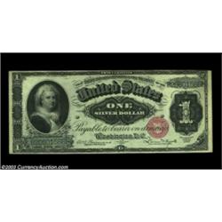 Fr. 216 $1 1886 Silver Certificate CGA Choice Uncirculated 63. A good-looking Martha, likely downgra