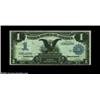 Image 1 : Fr. 226 $1 1899 Silver Certificate Extremely Fine. Fr. 226 is the only Black Eagle with the series d