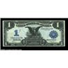 Fr. 228 $1 1899 Silver Certificate Gem New. Boldly embossed and perfectly centered amongst four broa