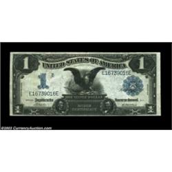 Fr. 230 $1 1899 Silver Certificate Extremely Fine. A nice original three-fold XF. Important notice:.