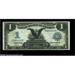 Fr. 231 $1 1899 Silver Certificate Very Fine. This scarcer Napier-Thompson note is rarely found in n