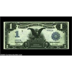 Fr. 235 $1 1899 Silver Certificate Very Choice New. Just a hair of margin away from being a perfect.