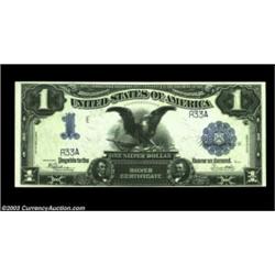 Fr. 236 $1 1899 Silver Certificate Gem New. The second of this great run, again with perfect paper o