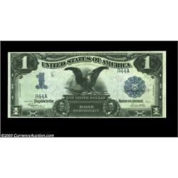 Fr. 236 $1 1899 Silver Certificate Gem New. Serial Number R44A, the third piece in this delightful r