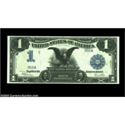 Fr. 236 $1 1899 Silver Certificate Superb Gem New. The next piece in the run, this one again fully o
