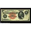 Image 1 : Fr. 261 $5 1886 Silver Certificate Extremely Fine. A very nice lightly circulated Silver Dollar Back