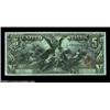 Image 1 : Fr. 270 $5 1896 Silver Certificate Choice About New. Boardwalk margins all the way around highlight.