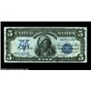 Image 1 : Fr. 271 $5 1899 Silver Certificate Superb Gem New. The first of five utterly Superb Chiefs. The note