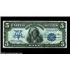 Image 1 : Fr. 271 $5 1899 Silver Certificate Superb Gem New. The second note from this spectacular cut sheet,.