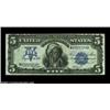 Image 1 : Fr. 278 $5 1899 Silver Certificate CGA Choice Uncirculated 64. A nice looking Chief, with decent cen