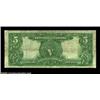 Image 2 : Fr. 278 $5 1899 Silver Certificate Star Note Very Good-Fine. This is one of only two Face Plate 1 Te