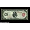 Image 1 : Fr. 838b $5 1914 Red Seal Federal Reserve Note About New. A lovely example, with strong colors, exce