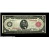 Image 1 : Fr. 838b $5 1914 Red Seal Federal Reserve Note Very Fine-Extremely Fine. A nice Red Seal Five with b