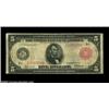 Image 1 : Fr. 840b $5 1914 Red Seal Federal Reserve Note Fine. About two dozen Red Seal Minneapolis Fives are.