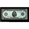 Image 1 : Fr. 847a $5 Federal Reserve Note Gem New. Well embossed, crackling fresh and strictly original, with