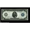 Image 1 : Fr. 853 $5 1914 Federal Reserve Note Superb Gem New. This note, from the Ray Wilson Collection, brin