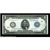 Image 1 : Fr. 855c $5 1914 Federal Reserve Note Gem New. One of the most common of the "c"-type Feds, but a re