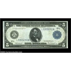 Fr. 890 $5 Federal Reserve Note About New. A really rare San Francisco note, with only about a dozen