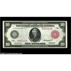 Fr. 898a $10 1914 Red Seal Federal Reserve Note Gem New. A beautifully bright, well margined Chicago