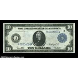 Fr. 907b $10 Federal Reserve Note Choice New. Under a dozen examples are known of this scarce "b"-ty