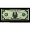 Fr. 930 $10 1914 Federal Reserve Note Star Very Fine. Twenty-three examples of this Star are listed.